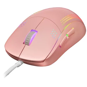 Kontrolsat - Mars Gaming Mouse - 32,000 DPI - RGB - MMPROP - Pink