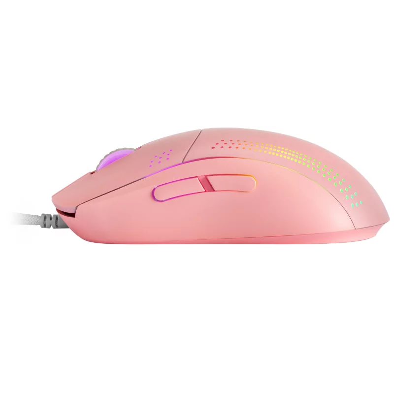 Kontrolsat - Rato Mars Gaming - 32.000 DPI - RGB - MMPROP - Rosa