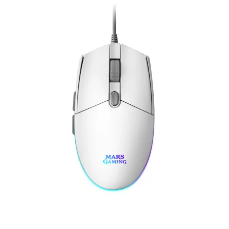 Kontrolsat - Rato MARS GAMING MMG White, 3200 DPI, RGB flow, light, ergonomic