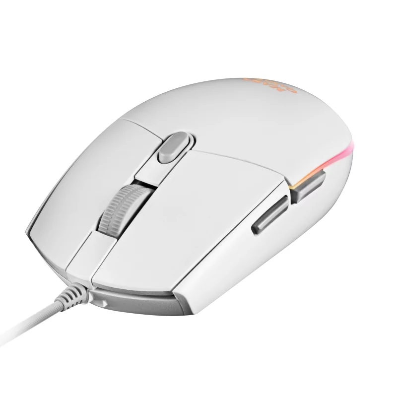 Kontrolsat - Rato MARS GAMING MMG White, 3200 DPI, RGB flow, light, ergonomic