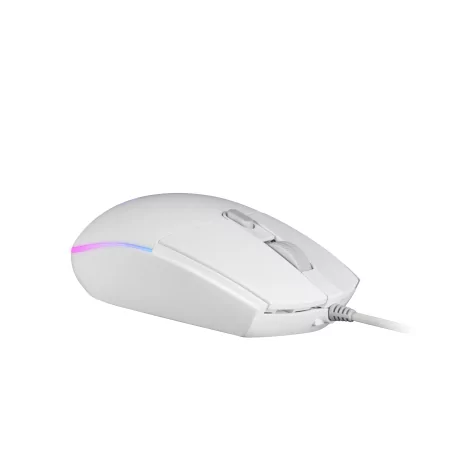 Kontrolsat - Rato MARS GAMING MMG White, 3200 DPI, RGB flow, light, ergonomic