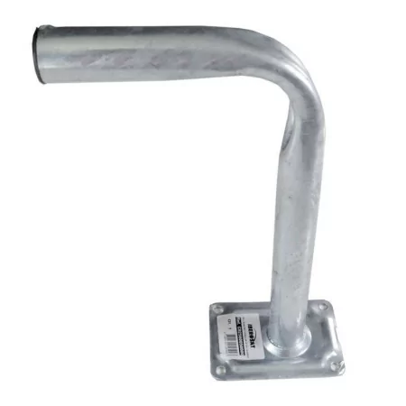 Pé Base Rectangular Iberosat C92560050000 - Alta Durabilidade Galvanizado, Gris