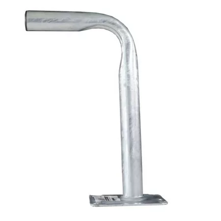 Pé Base Rectangular Iberosat C92560050000 - Alta Durabilidade Galvanizado, Cinzento