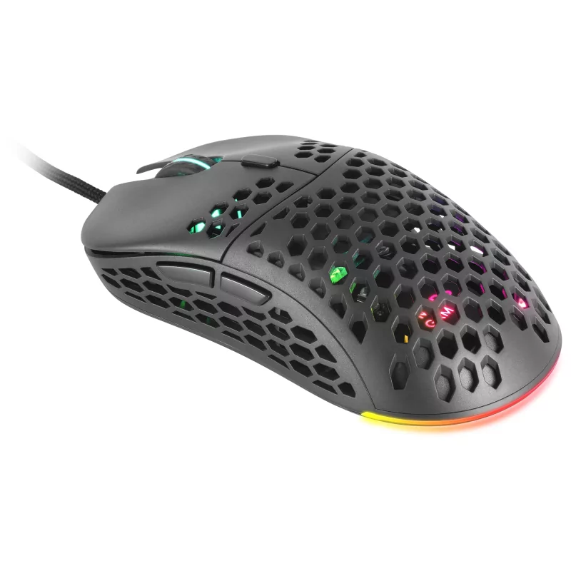 Kontrolsat - Rato Mars Gaming - 12.800 DPI - RGB - MM55