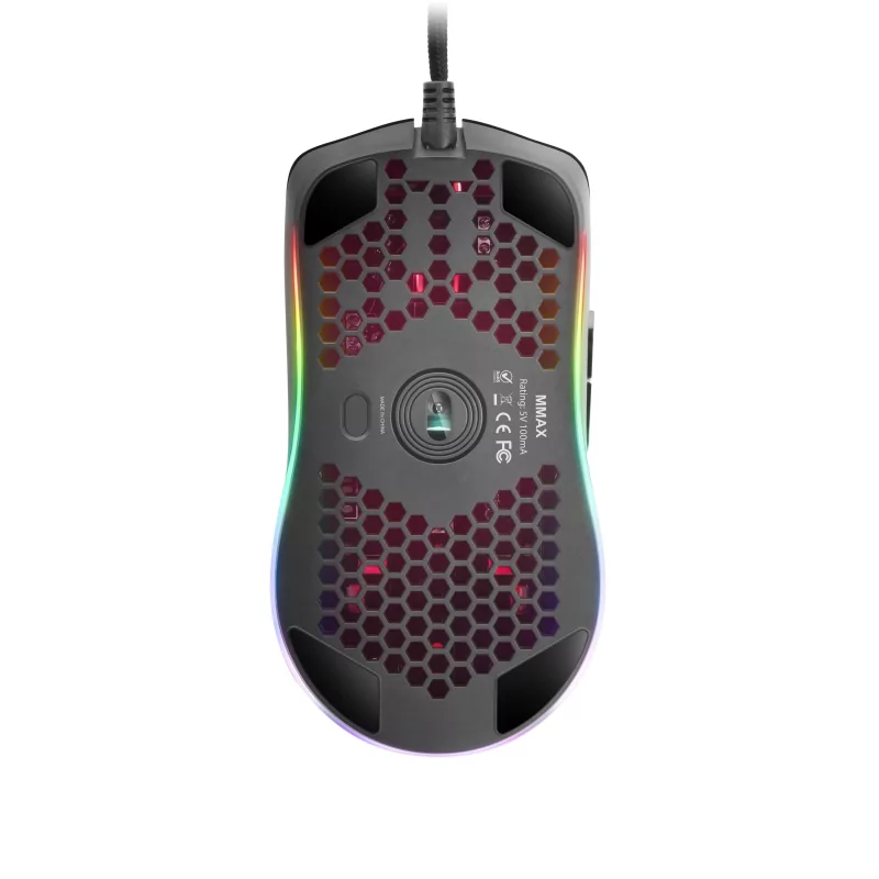 Kontrolsat - Rato Mars Gaming - 12.400 DPI - RGB - MMAX