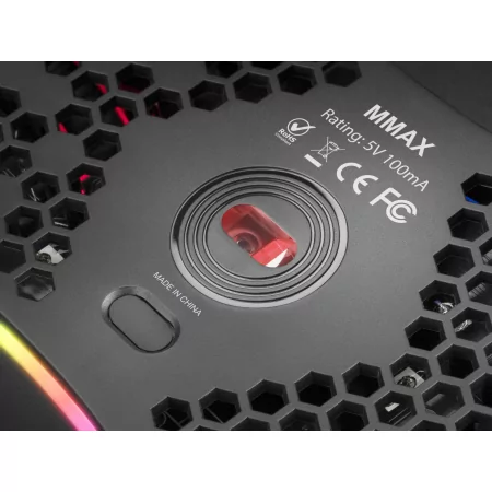 Kontrolsat - Rato Mars Gaming - 12.400 DPI - RGB - MMAX