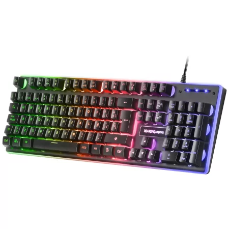 Kontrolsat - Keyboard + Mouse + Mars Gaming Mat - MARSMCPXBPT