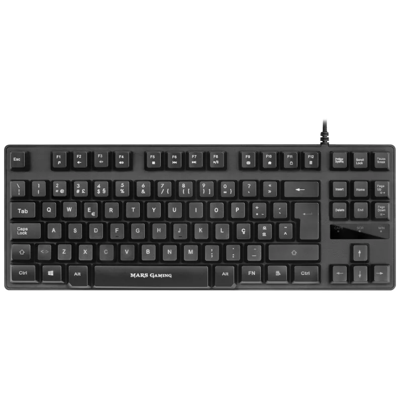 Kontrolsat - Teclado Mars Gaming - H-Mech - RGB - Preto - MKTKLPT
