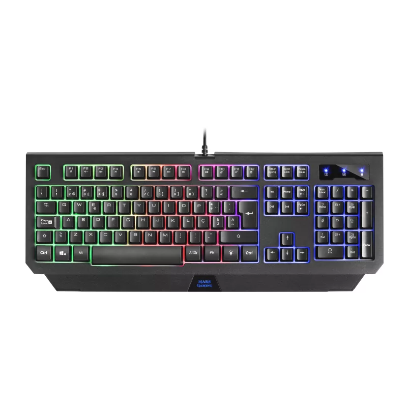 Kontrolsat - Keyboard + Mouse Mars Gaming - RGB - Black - MCP100