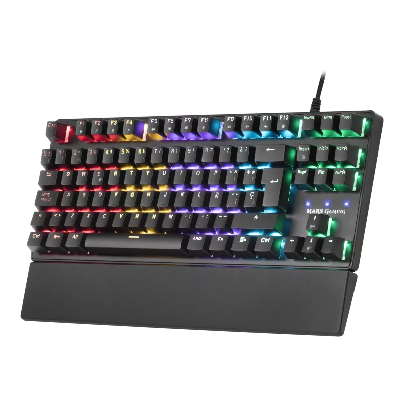 Kontrolsat - Mars Gaming Mechanical Keyboard - RGB - Black - MARSMKTKLBPT