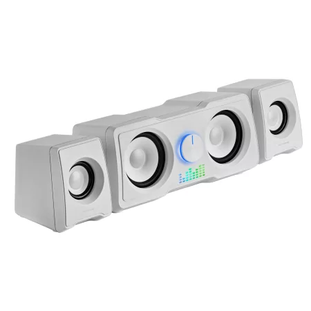 Kontrolsat - Colunas de Som Mars Gaming - 35W - Brancas - MS22