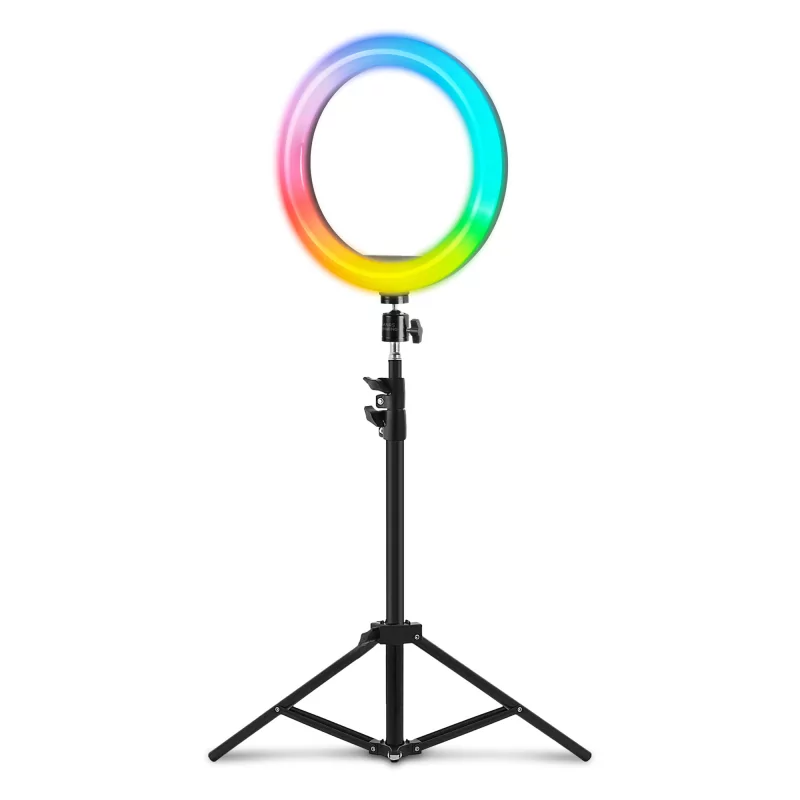 Kontrolsat - Aro de Luz Profissional Mars Gaming - RGB - Tripé - MGRING