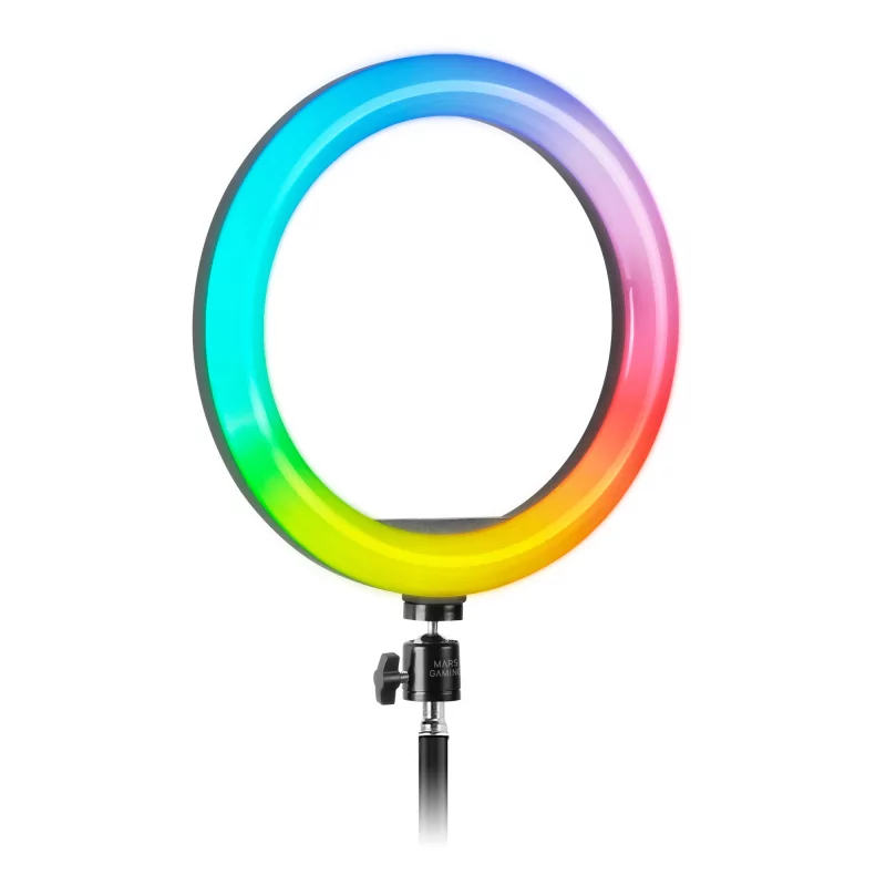 Kontrolsat - Aro de Luz Profissional Mars Gaming - RGB - Tripé - MGRING