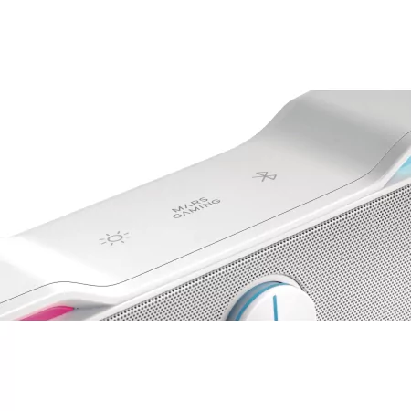 Kontrolsat - Barra de sonido con bluetooth mars gaming msbx/ 10w/ 2.0/ blanca