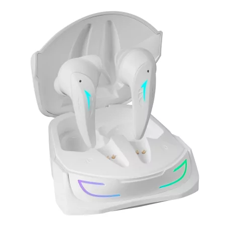 Kontrolsat - Auriculares Mars Gaming - Wireless - Bluetooth - RGB - Brancos - MHIULTRA Kontrolsat - Auriculares Mars Gaming - Wireless - Bluetooth - RGB - Brancos - MHIULTRA