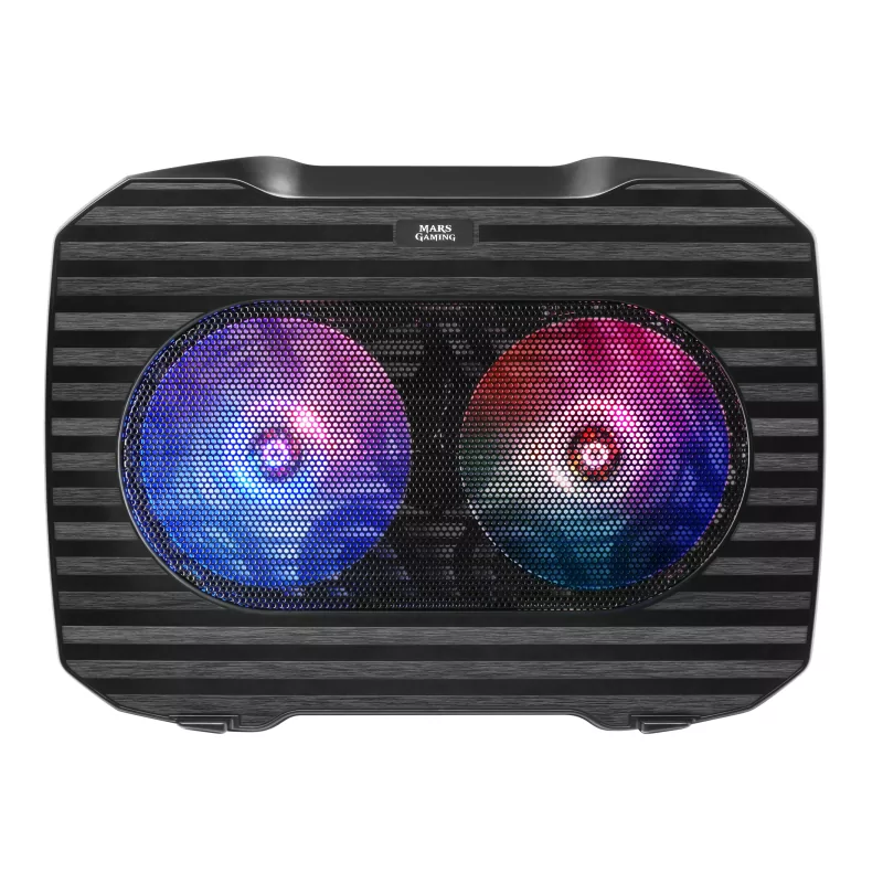 Kontrolsat - Base de Refrigeração Mars Gaming - RGB - Preta - MNBC0