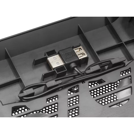 Kontrolsat - Base de Refrigeração Mars Gaming - RGB - Preta - MNBC0 Kontrolsat - Base de Refrigeração Mars Gaming - RGB - Preta - MNBC0
