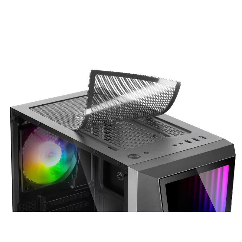 Kontrolsat - Caixa Mars Gaming - RGB - Preto - MC777