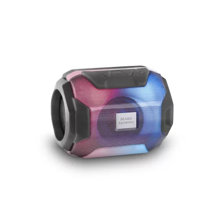Kontrolsat - Coluna Mars Gaming - 10W - Bluetooth - RGB - Preta - MSBAX