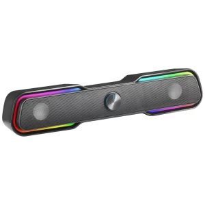 Kontrolsat - Soundbar Mars Gaming - 10W - RGB - Bluetooth - Preta - MSBXW