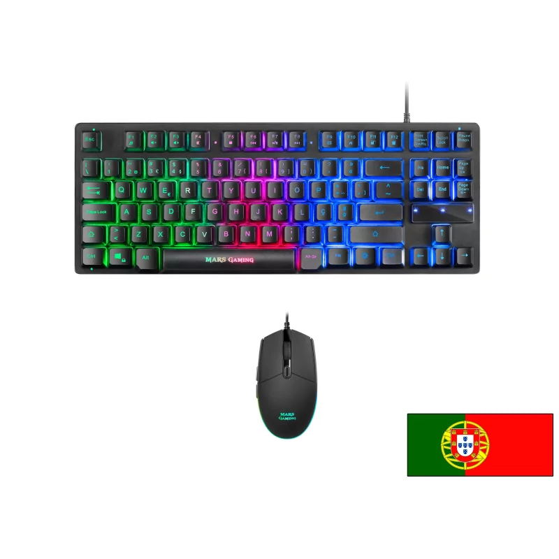 Kontrolsat - Mars Gaming Mechanical Keyboard + Mouse - RGB - MCPTKLPT