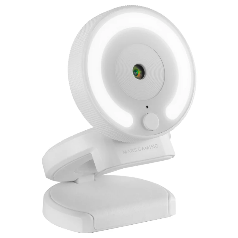 Kontrolsat - Webcam Mars Gaming - Full HD - White - MWPRO