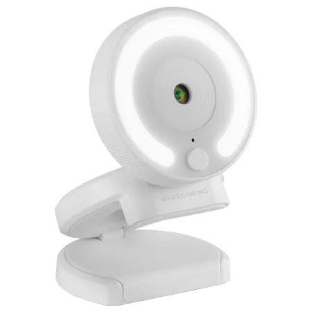 Kontrolsat - Webcam Mars Gaming - Full HD - White - MWPRO