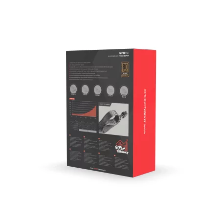 Kontrolsat - Fonte de Alimentação Mars Gaming - 850W - 230V - MPB850 Kontrolsat - Fonte de Alimentação Mars Gaming - 850W - 230V - MPB850