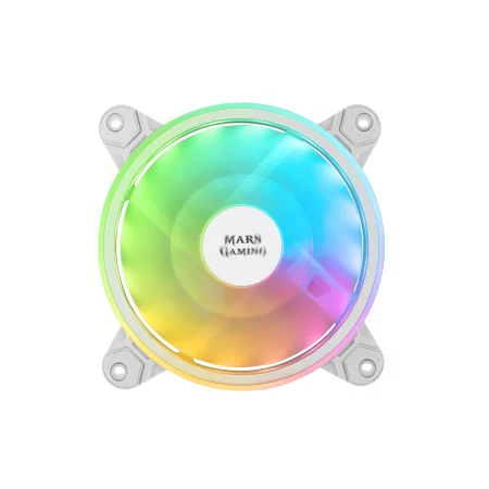 Kontrolsat - Ventoinhas Mars Gaming - RGB - Branca - 3 Unidades - MFXKIT - Branco
