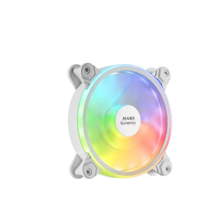 Kontrolsat - Ventoinhas Mars Gaming - RGB - Branca - 3 Unidades - MFXKIT - Branco
