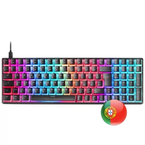 Kontrolsat - Teclado Mecânico Mars Gaming - RGB - Preto - MKULTRARPT
