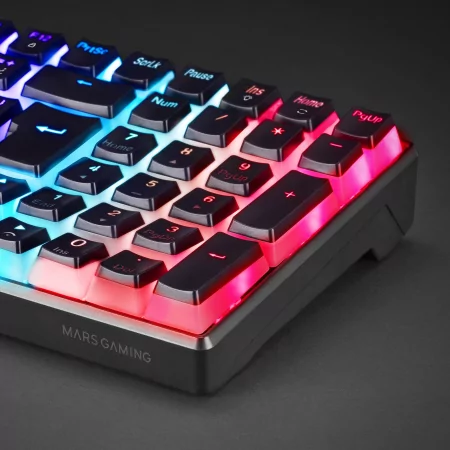 Kontrolsat - Teclado Mecânico Mars Gaming - RGB - Preto - MKULTRARPT