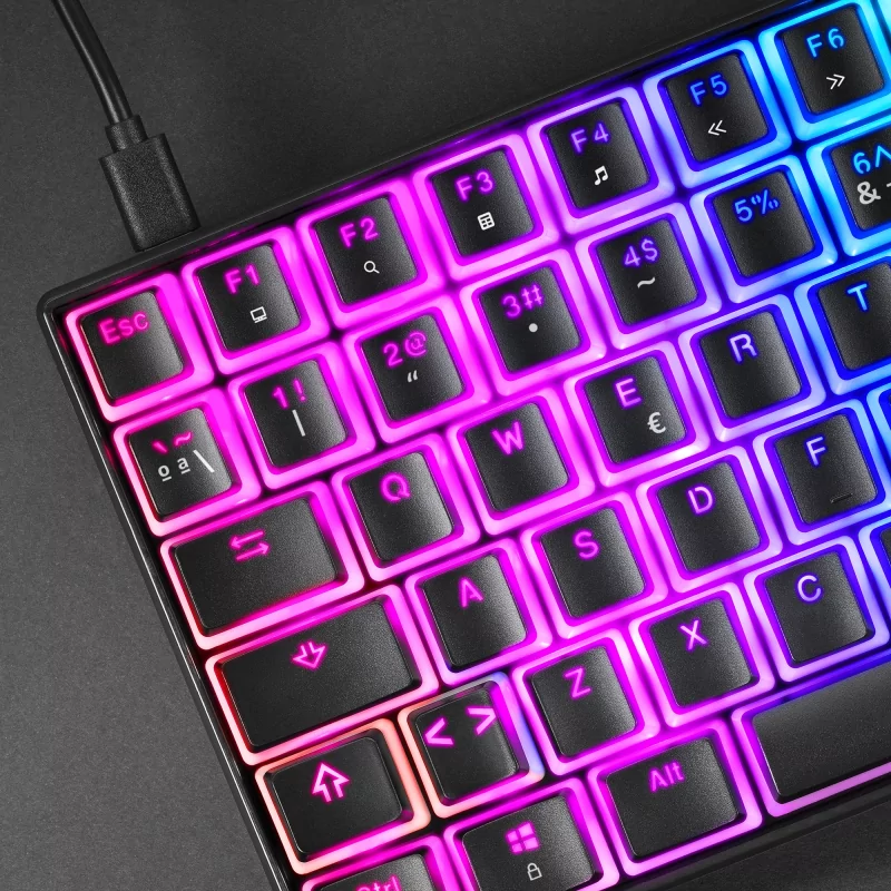 Kontrolsat - Teclado Mecânico Mars Gaming - RGB - Preto - MKULTRARPT