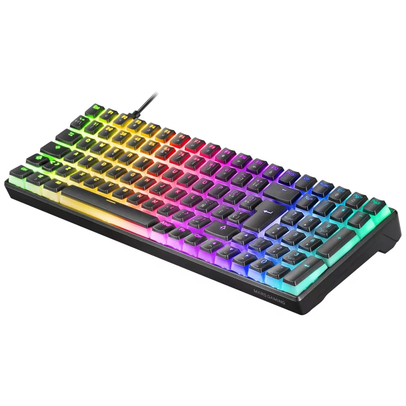 Kontrolsat - Teclado Mecânico Mars Gaming - RGB - Preto - MKULTRARPT