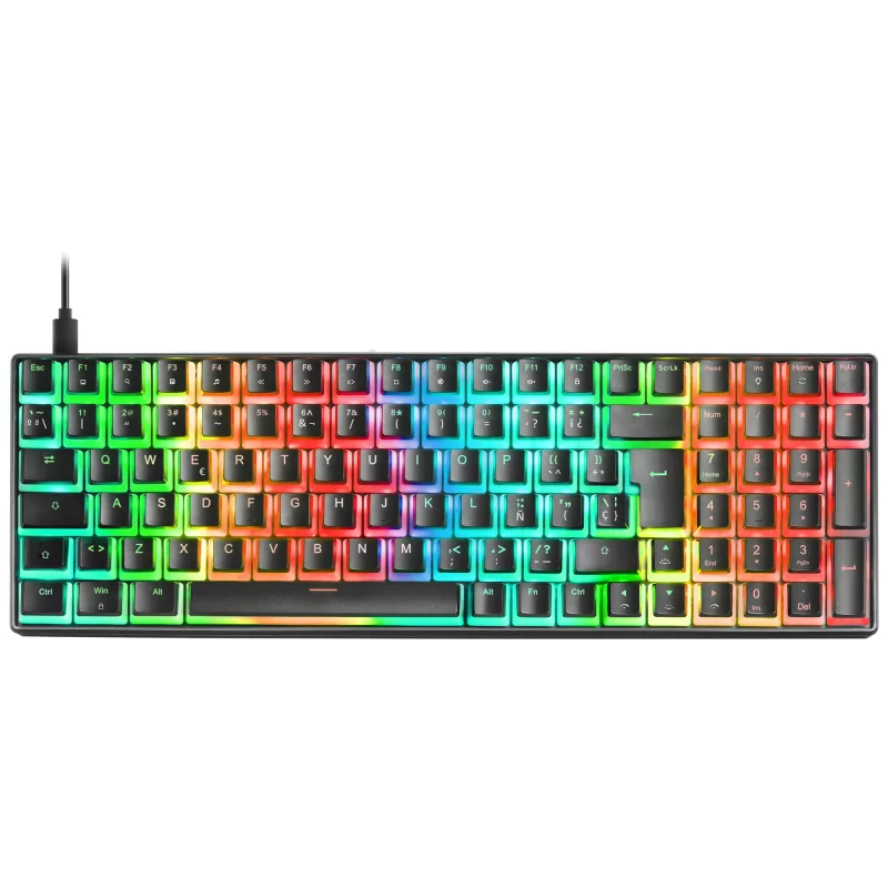 Kontrolsat - Teclado Mecânico Mars Gaming - RGB - Preto - MKULTRARPT