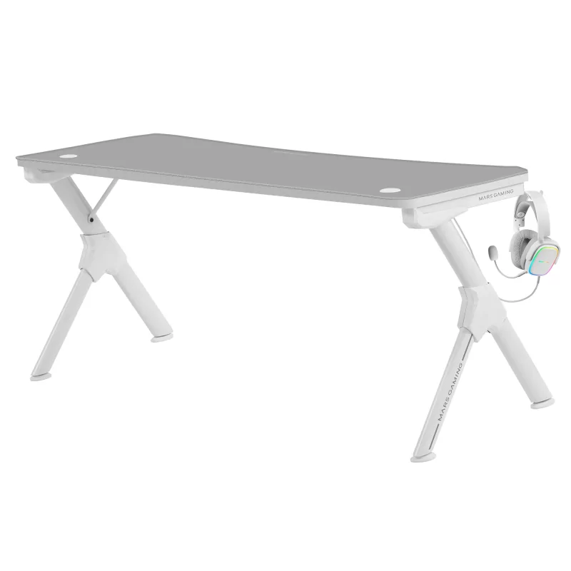Kontrolsat - Mesa Mars Gaming - 160x60x75cm - Branca - MGDXL