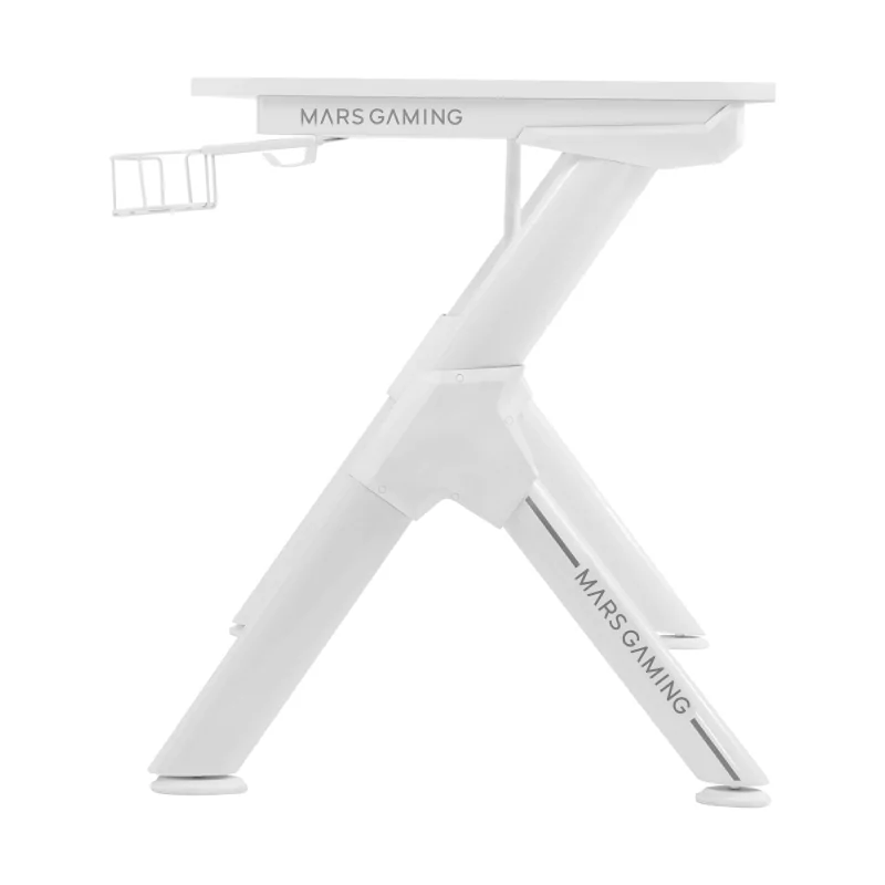 Kontrolsat - Mesa Mars Gaming - 160x60x75cm - Branca - MGDXL