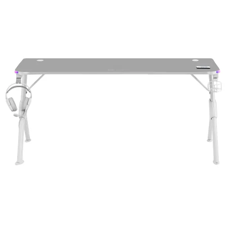 Kontrolsat - Mesa Mars Gaming - 160x60x75cm - Branca - MGDXLRGB