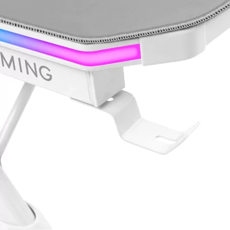 Kontrolsat - Mesa Mars Gaming - 160x60x75cm - Branca - MGDXLRGB