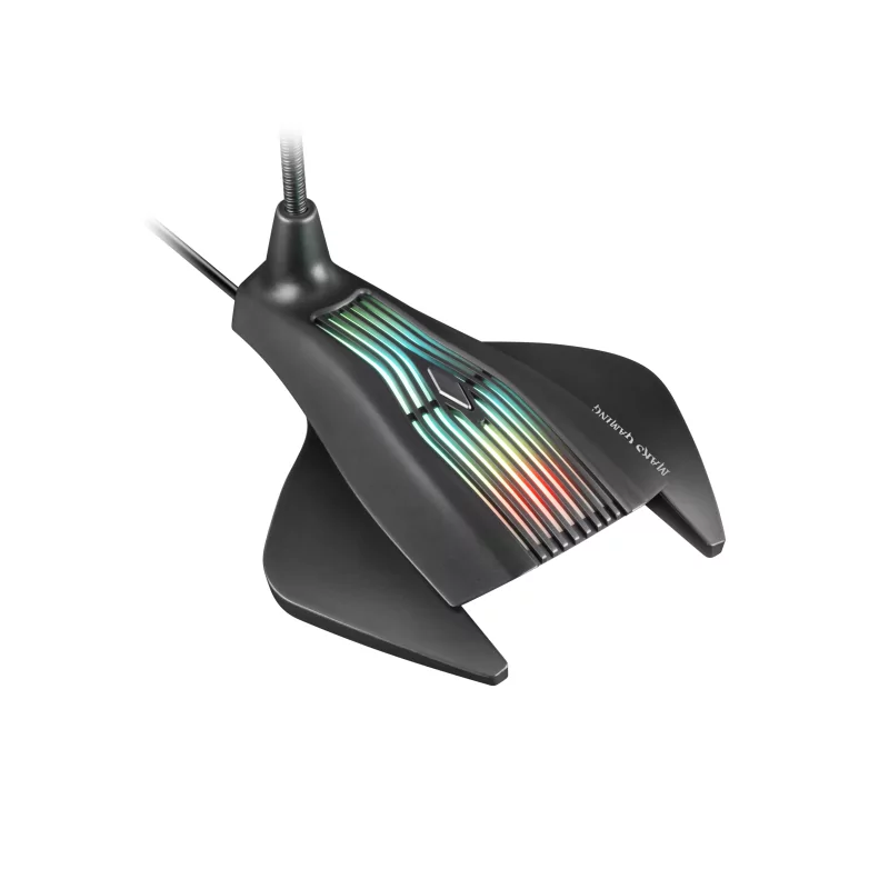Kontrolsat - Microfone Mars Gaming - RGB - Preto - MMIC