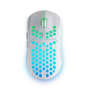 Kontrolsat - Rato Mars Gaming - Wireless - RGB - Branco - MMW3