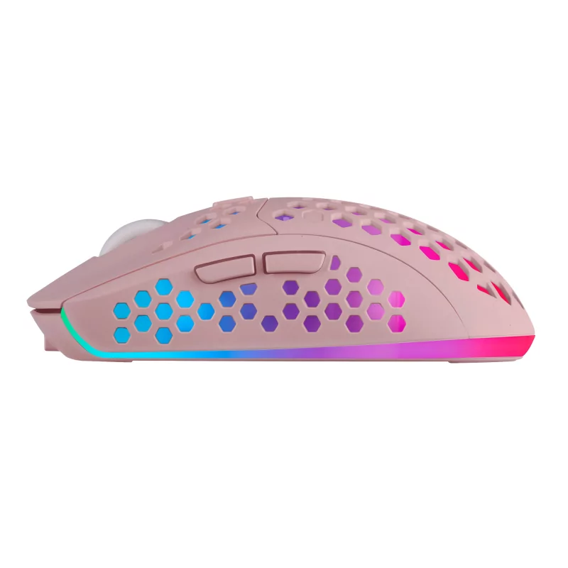 Kontrolsat - Rato Mars Gaming - Wireless - RGB - Rosa - MMW3