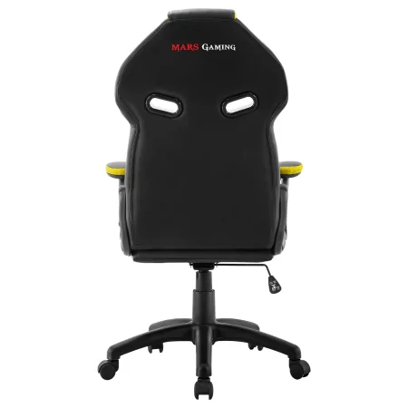 Kontrolsat - Cadeira Mars Gaming - Preta e Amarela - MGC118BY