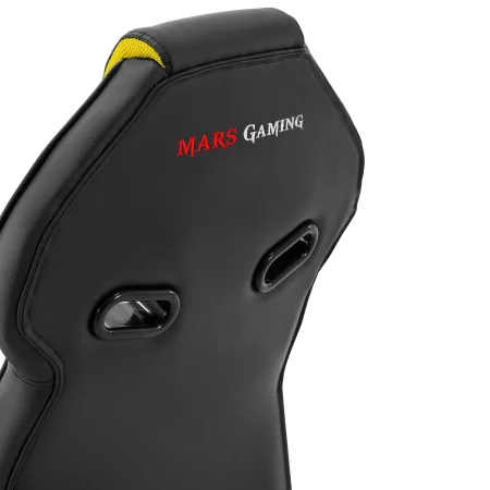 Kontrolsat - Cadeira Mars Gaming - Preta e Amarela - MGC118BY