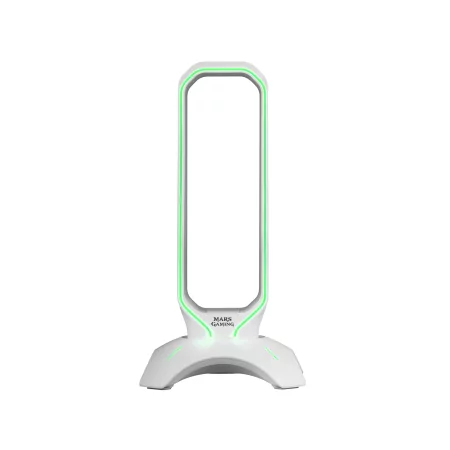 Kontrolsat - Suporte para Auscultadores Mars Gaming - RGB - 2xUSB Hub - Branca - MHHXW