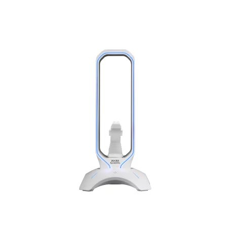 Kontrolsat - Suporte para Auscultadores + Bungee para Rato Mars Gaming - RGB - 2xUSB Hub - Branco - MHHPRO