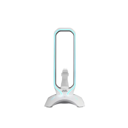 Kontrolsat - Suporte para Auscultadores + Bungee para Rato Mars Gaming - RGB - 2xUSB Hub - Branco - MHHPRO