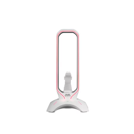 Kontrolsat - Suporte para Auscultadores + Bungee para Rato Mars Gaming - RGB - 2xUSB Hub - Branco - MHHPRO