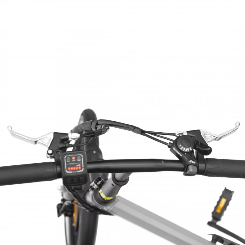 Kontrolsat - Bicicleta Elétrica SmartGyro - Ebike Crosscity Silver - SG27-166