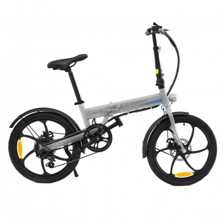 Kontrolsat - Bicicleta Elétrica SmartGyro - Ebike Crosscity Silver - SG27-166